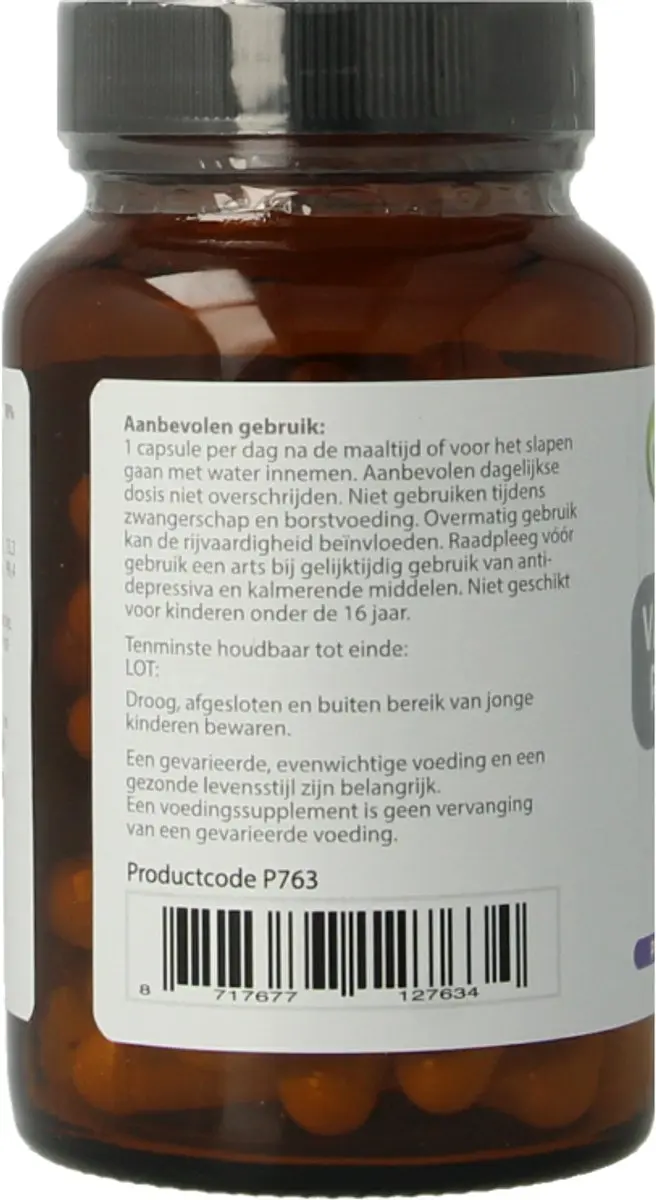 Proviform Valeriaan Slaap Relax Complex 60 Vegetarische Capsules