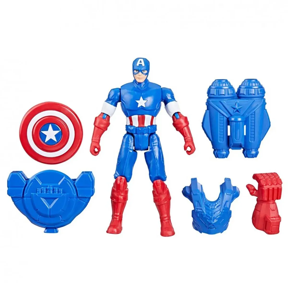 Hasbro Marvel Avengers Captain America Figuur - Multicolor - afbeelding 3 van 6