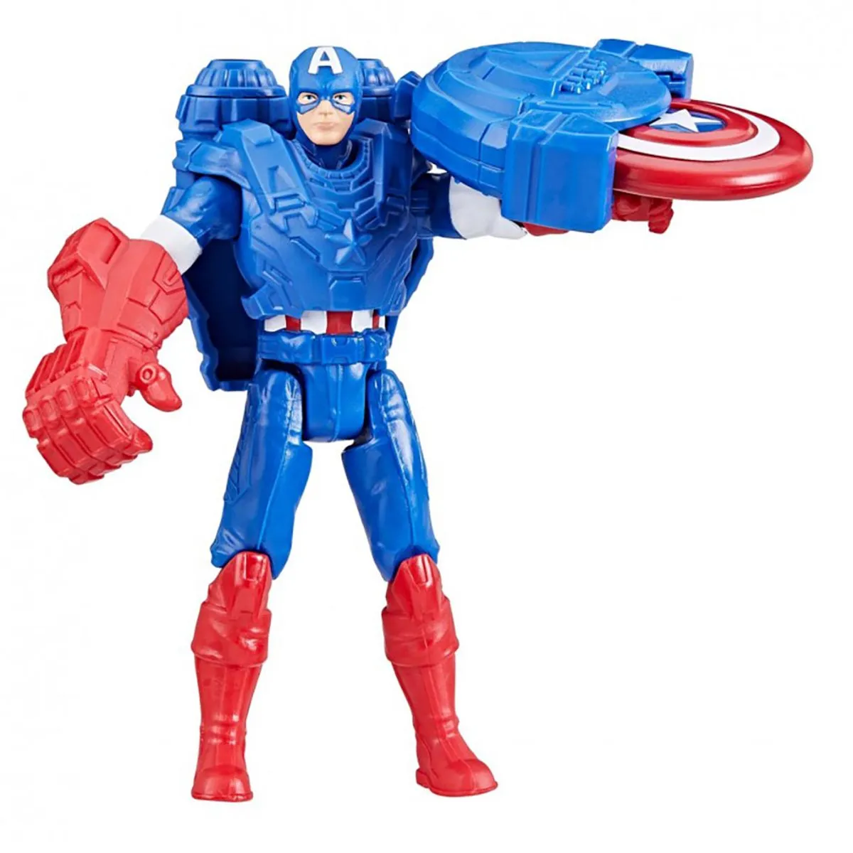 Hasbro Marvel Avengers Captain America Figuur - Multicolor - afbeelding 5 van 6