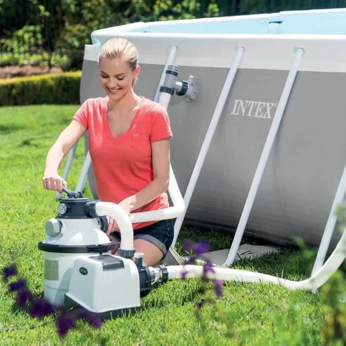 Intex Zandfilter 8000 l/h - 32mm - afbeelding 4 van 6