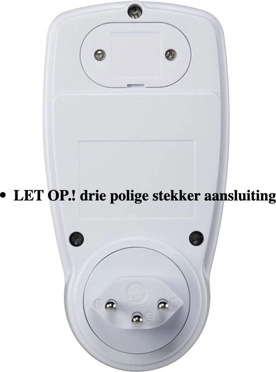 Renkforce Digitale Weektimer 2300W - Wit