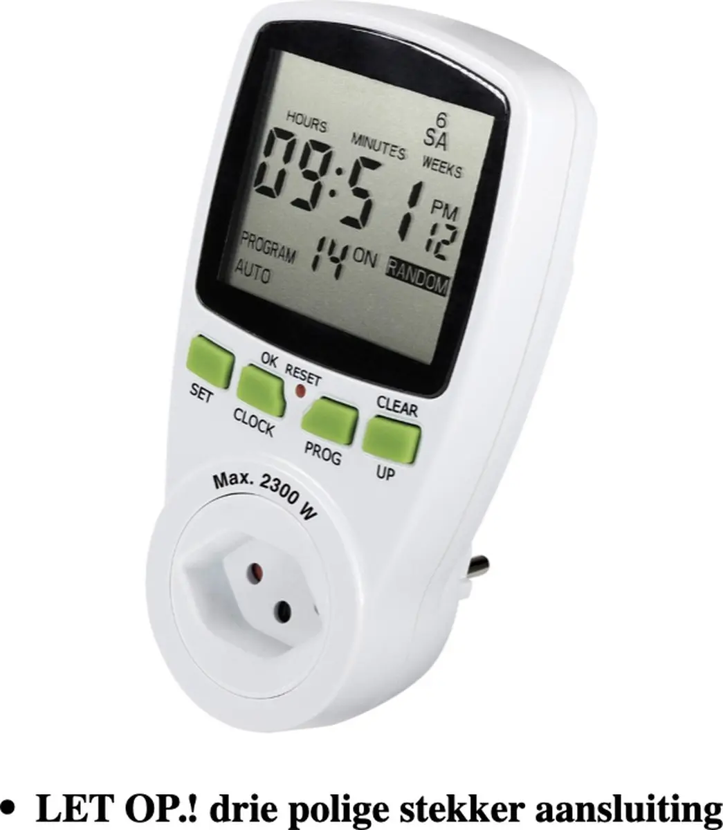 Renkforce Digitale Weektimer 2300W