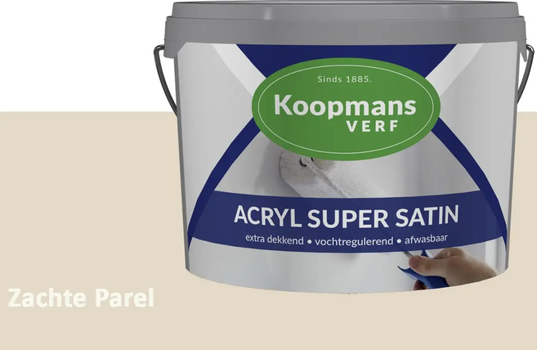 Koopmans Acryl Super Satin Zijdeglans Muurverf 5L