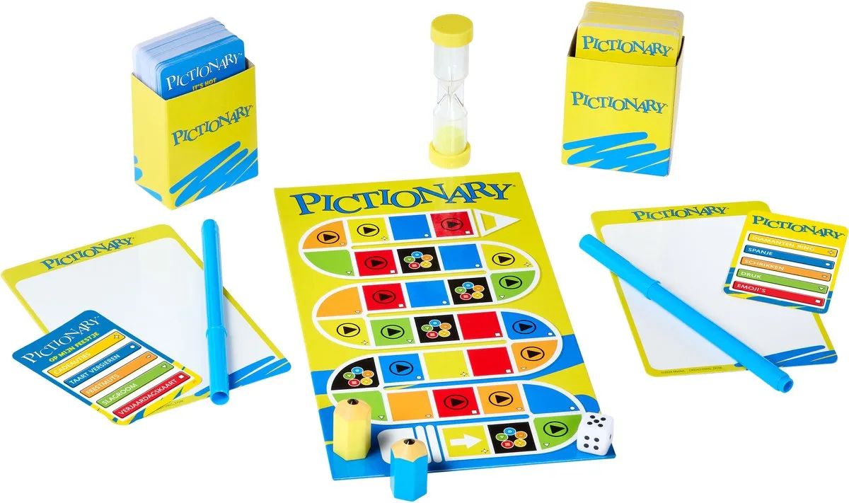 Mattel Games Pictionary Bordspel - Nederlandse editie JDY03