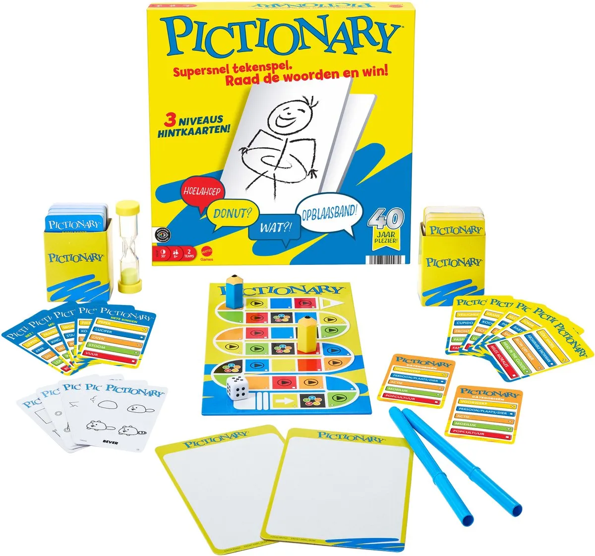 Mattel Games Pictionary Bordspel - Nederlandse editie JDY03