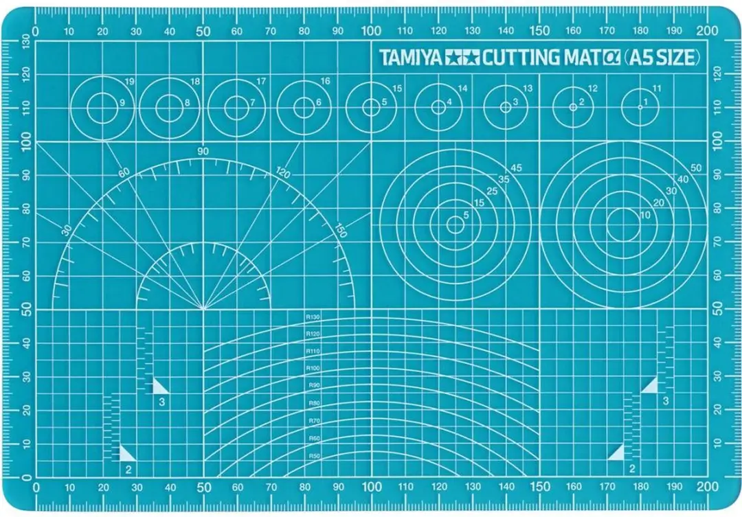 Tamiya DIN A5 Snijmat 220x150x2mm