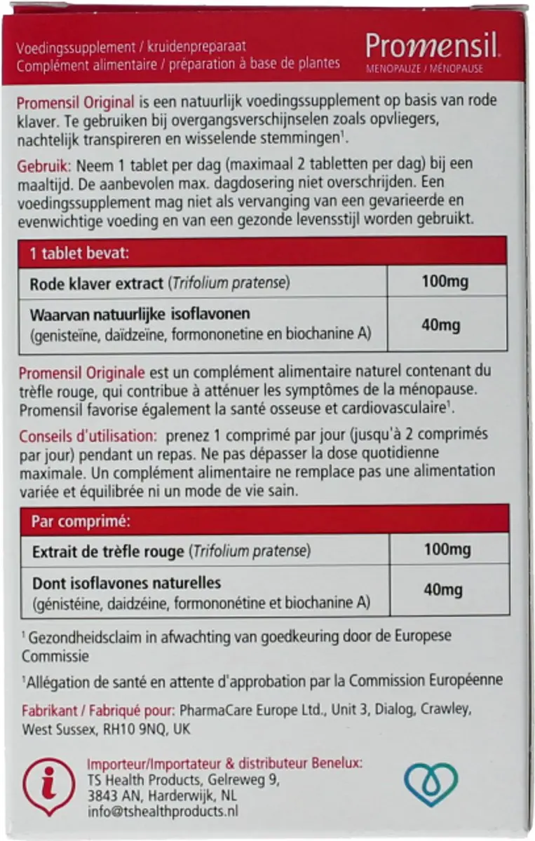 Promensil Bij Natuurl.Overgang 60g