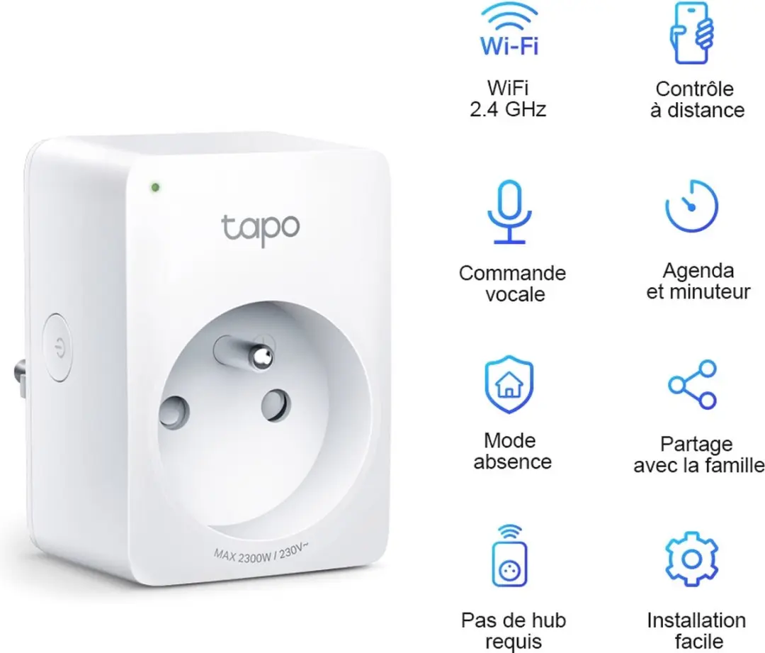 TP-Link Tapo P110 Slimme Stekker - 4 Stuks - Energiebewaking