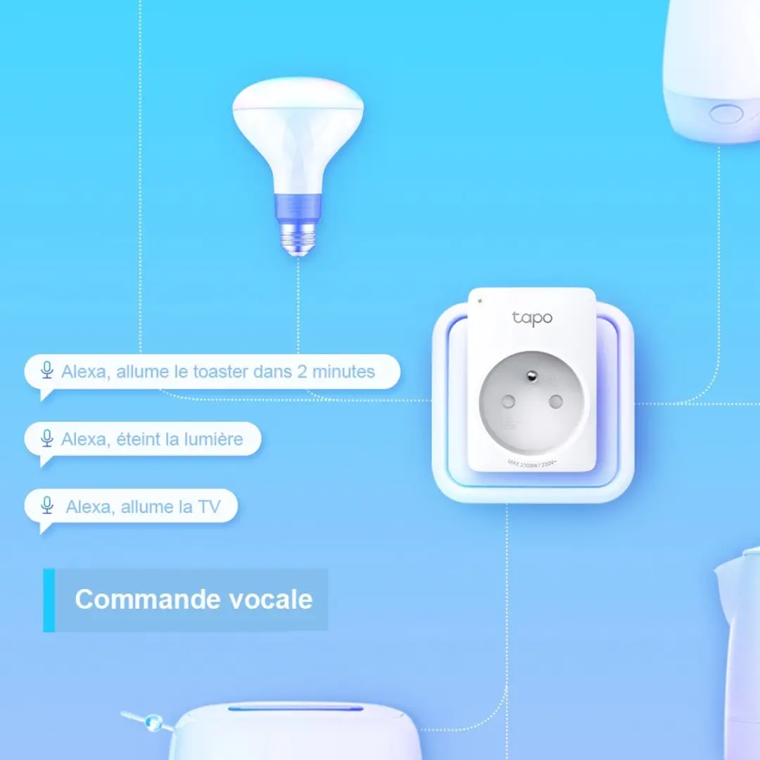 TP-Link Tapo P110 Slimme Stekker - 4 Stuks - Energiebewaking