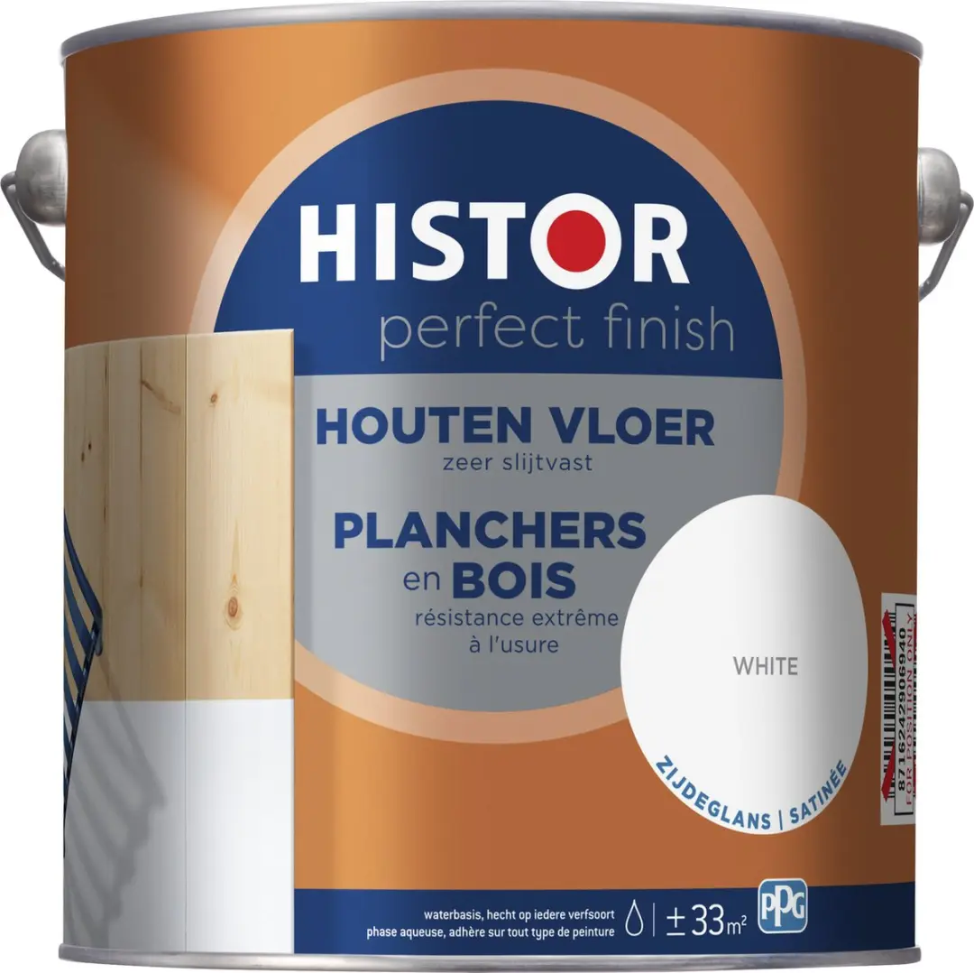 Histor Perfect Finish Houten Vloer Zijdeglans 2.5L