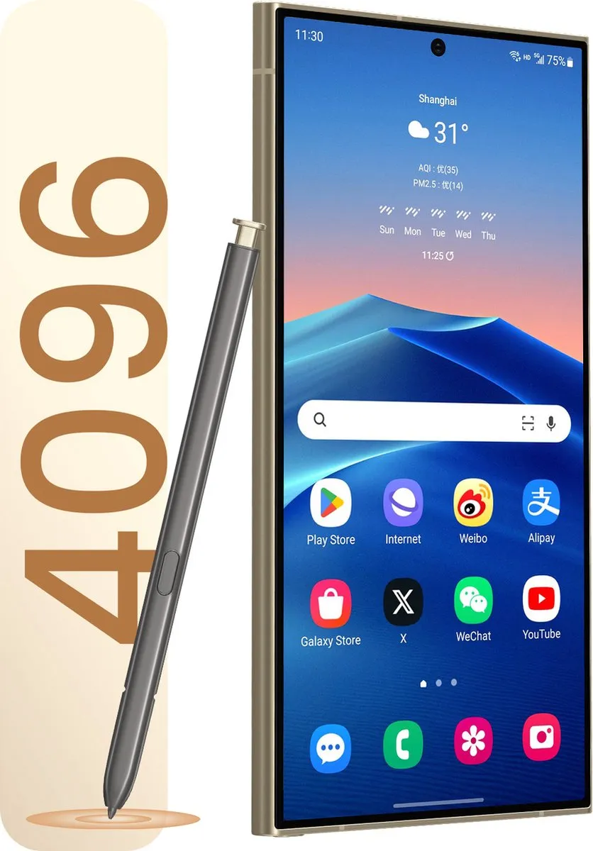Samsung S Pen EJ-PS928BY Stylus - Geel - afbeelding 6 van 6
