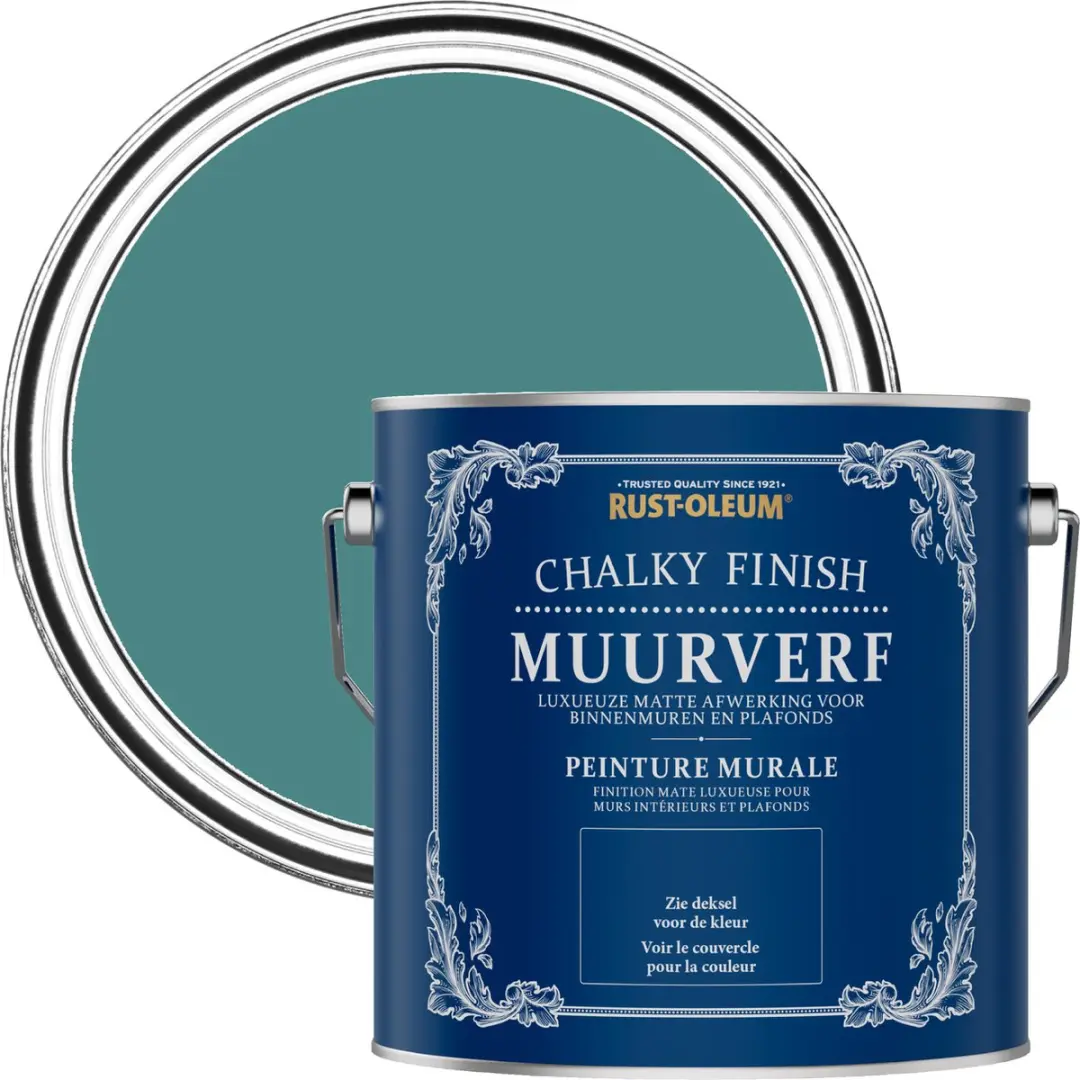 Rust-Oleum Pauwenveer Chalky Finish Muurverf 2,5L