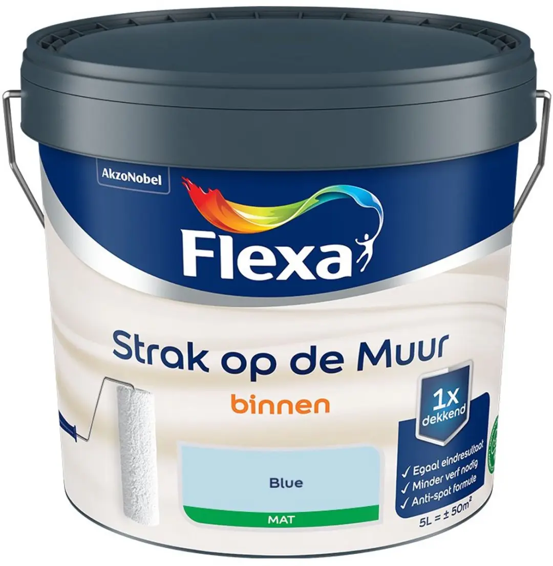 Flexa Strak Op De Muur Binnen Mat Mengverf 5L