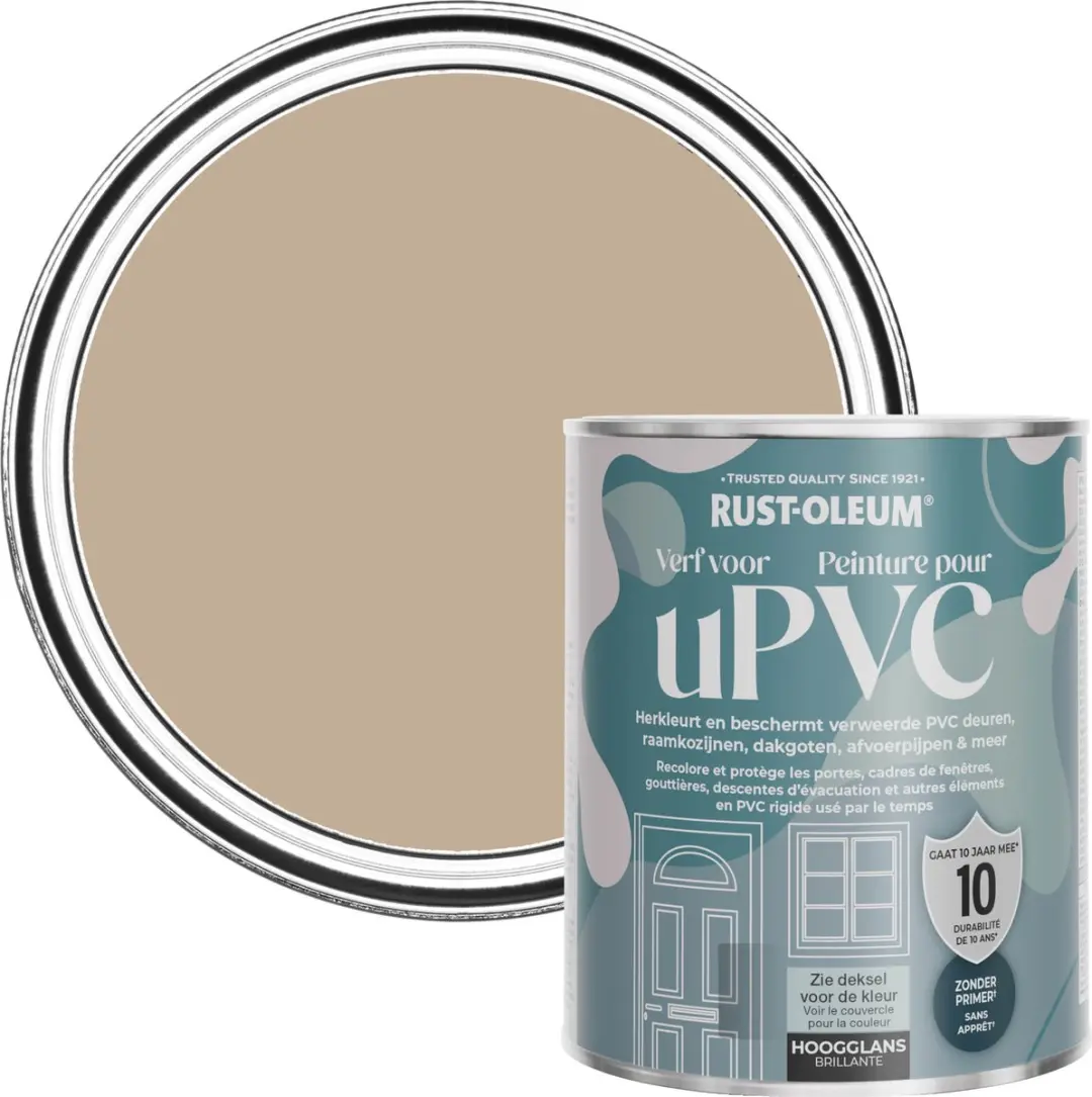 Rust-Oleum Bruin Hoogglans Verf PVC