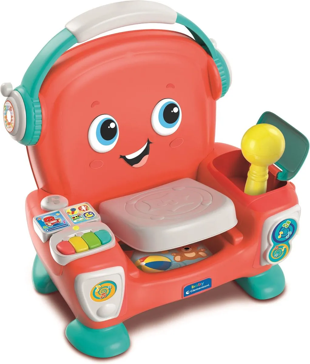 Clementoni Music Chair Interactief Speelgoed 1-3 Jaar - Rood