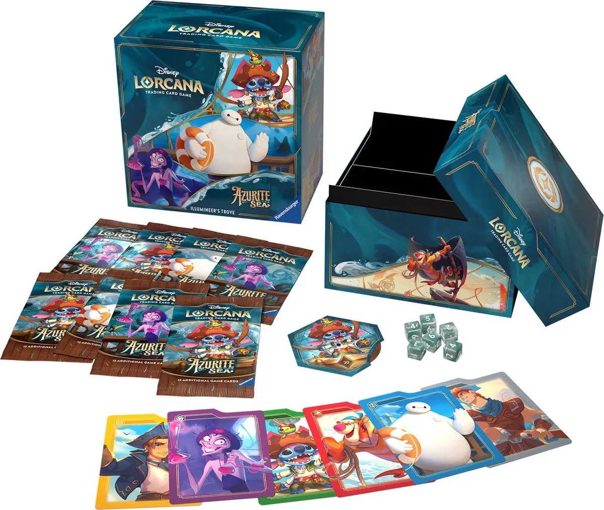 Ravensburger Disney Lorcana Azurite Sea Trove - Multi