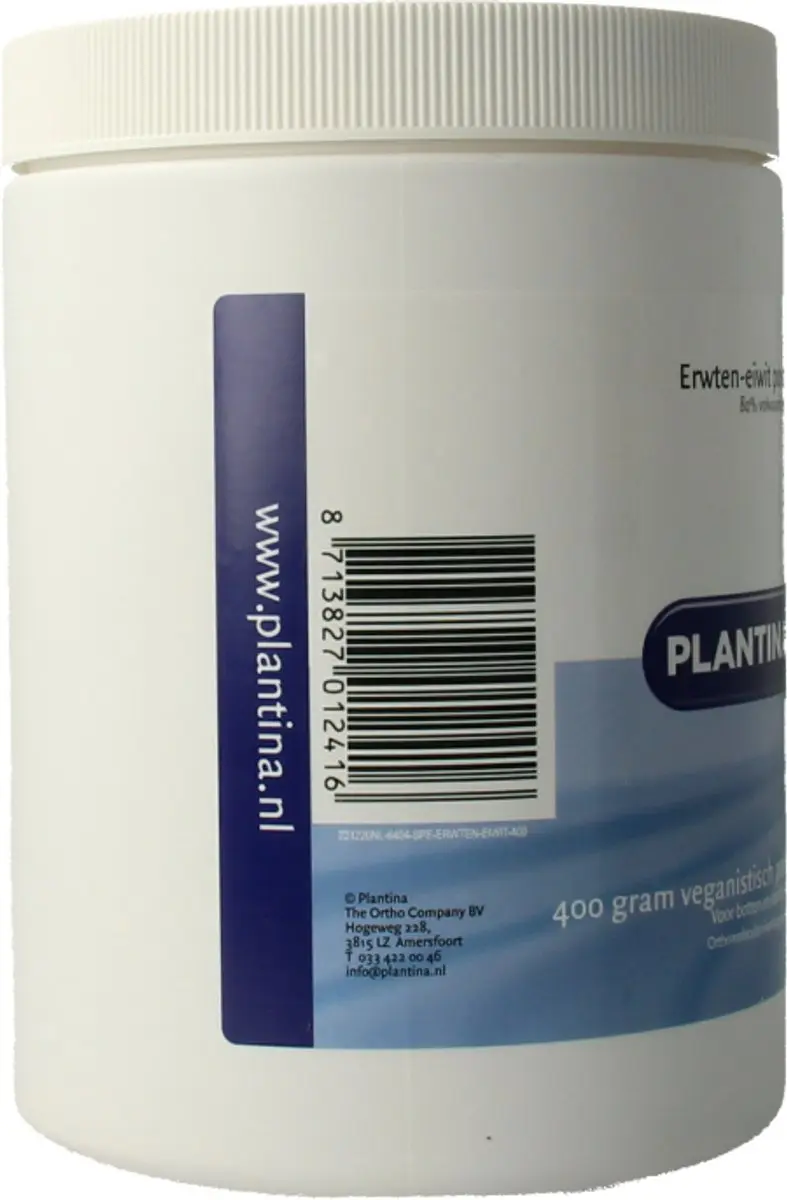 Plantina Erwten Eiwit Poeder 400g