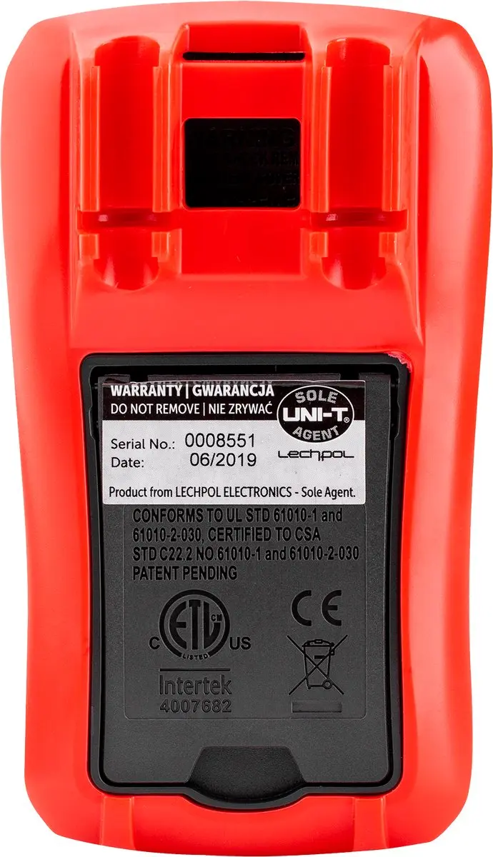 UNI-T UT131A Multimeter - Rood