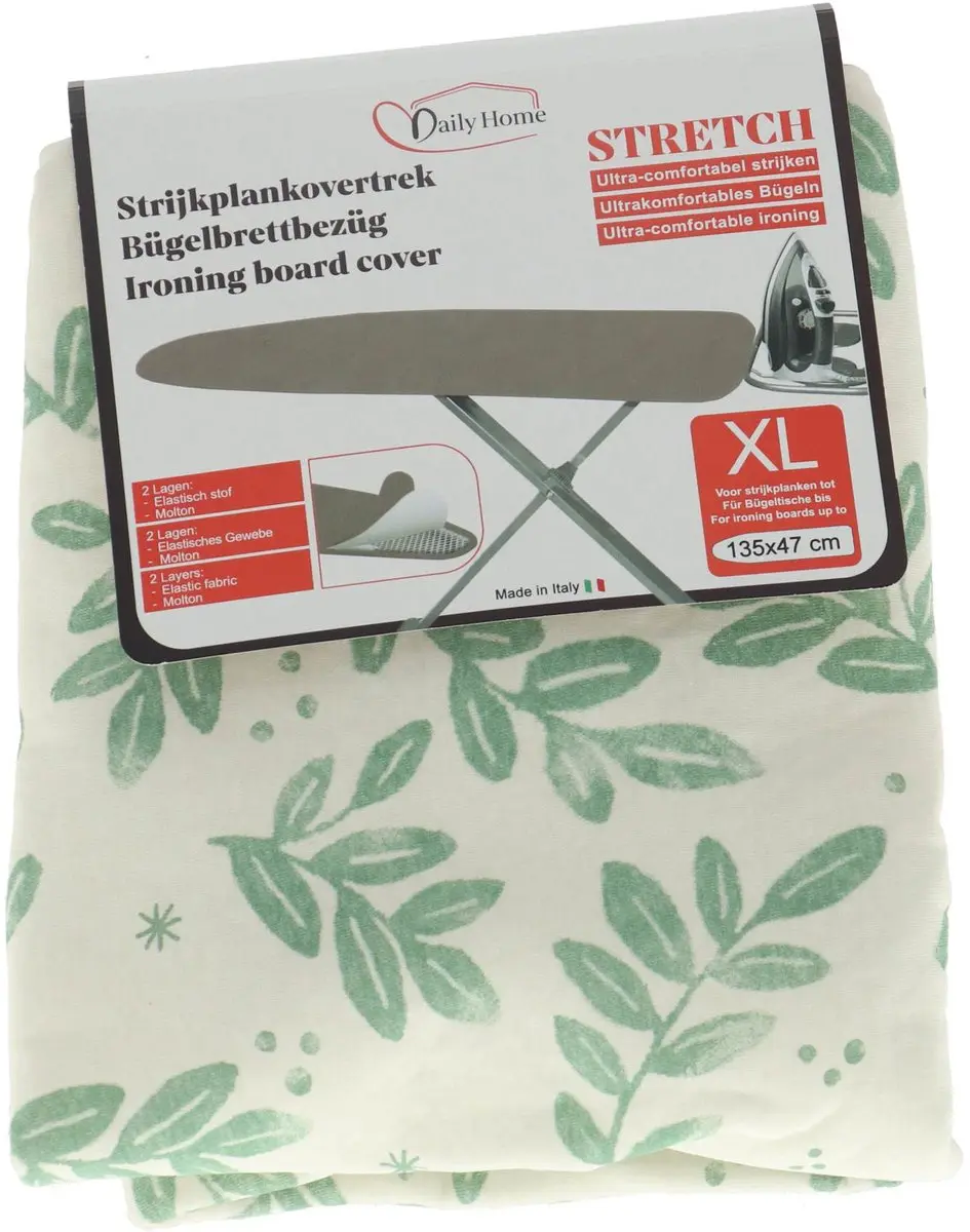 Daily Home Strijkhoes Stretch 145x57cm - Meerkleurig