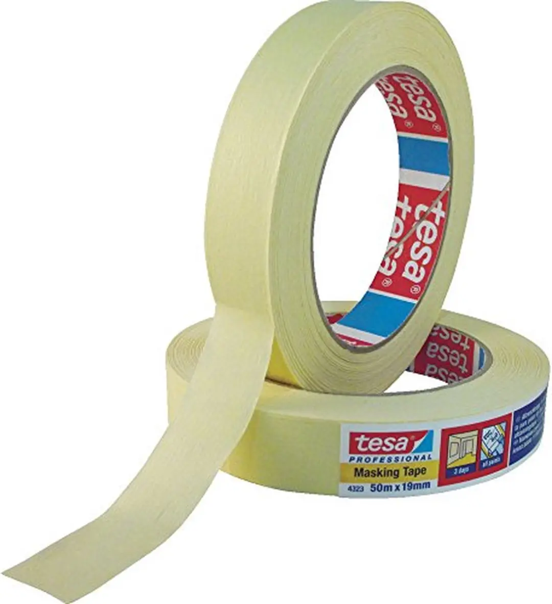 Tesa Standard 04323-00042-00 Schilderstape Beige - 50m x 30mm