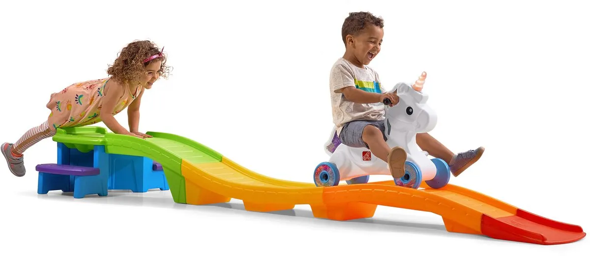 Step2 Up & Down Roller Coaster Unicorn 493799 - 2,74m Kinderachtbaan