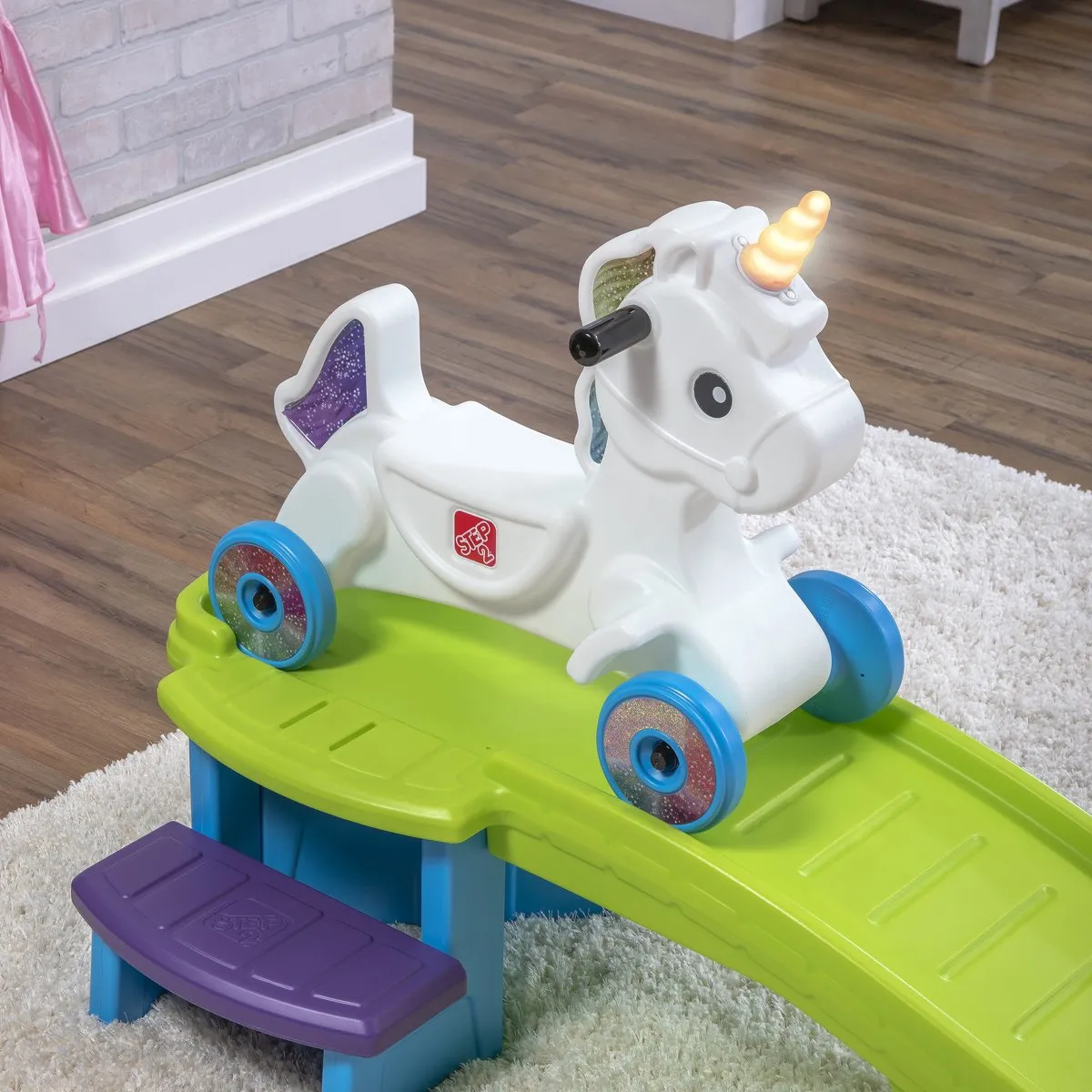 Step2 Up & Down Roller Coaster Unicorn 493799 - 2,74m Kinderachtbaan