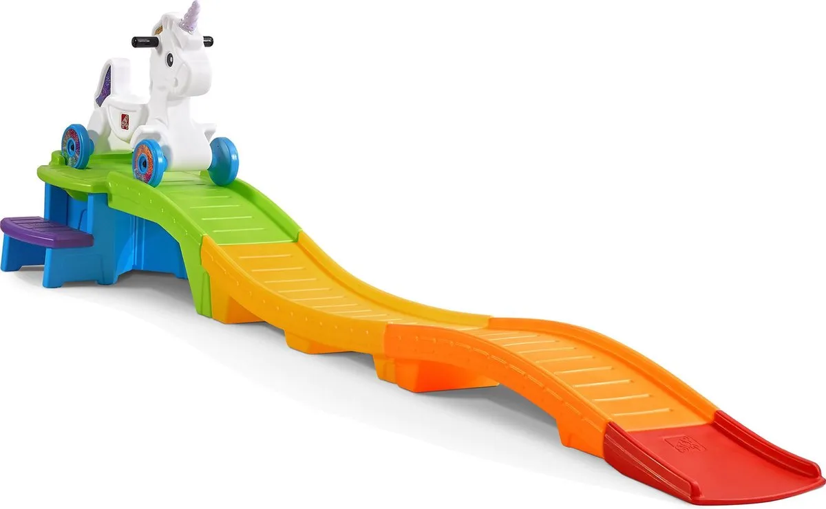 Step2 Up & Down Roller Coaster Unicorn 493799 - 2,74m Kinderachtbaan