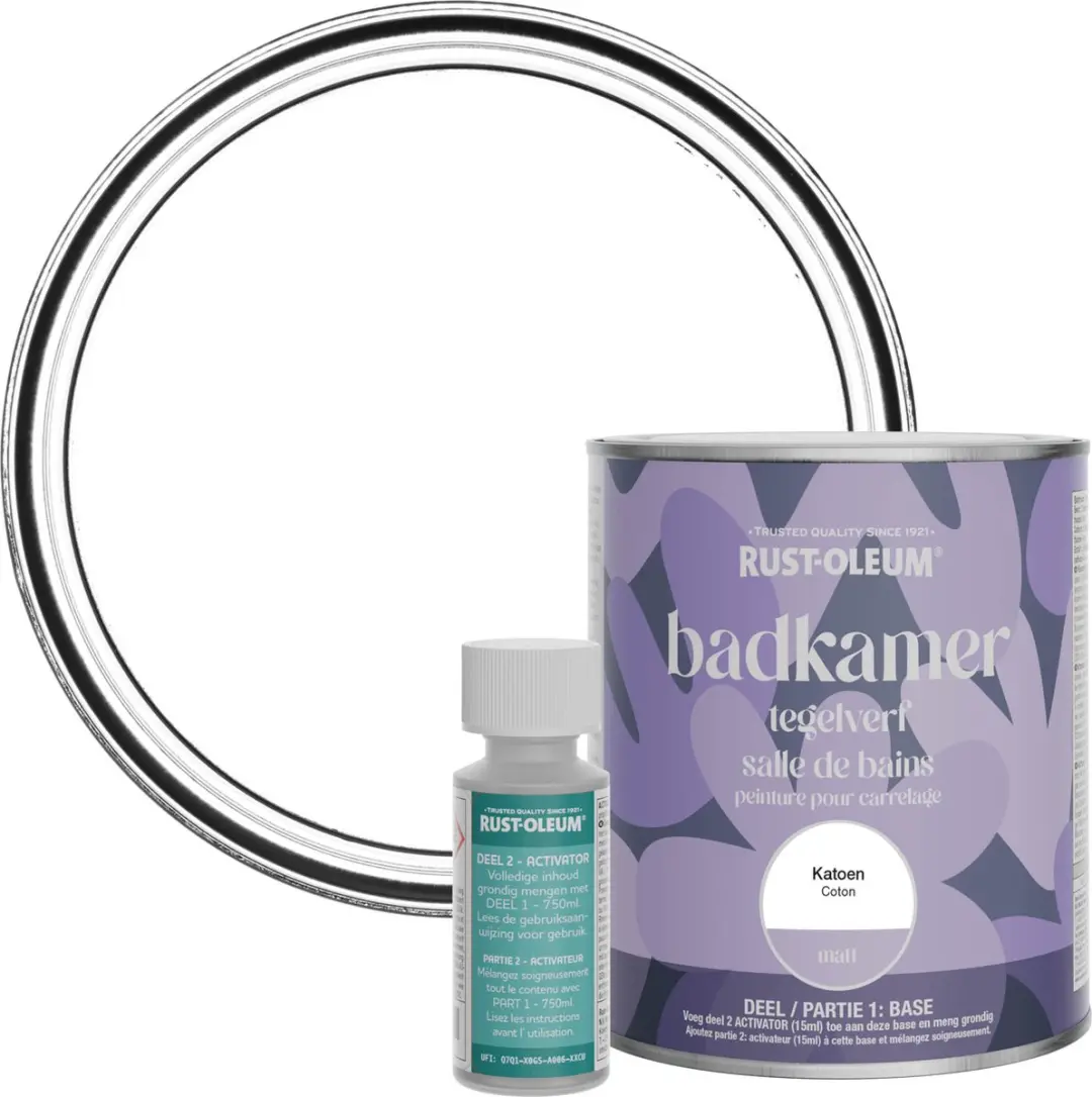 Rust-Oleum Wit Badkamer Tegelverf Matt 750ml