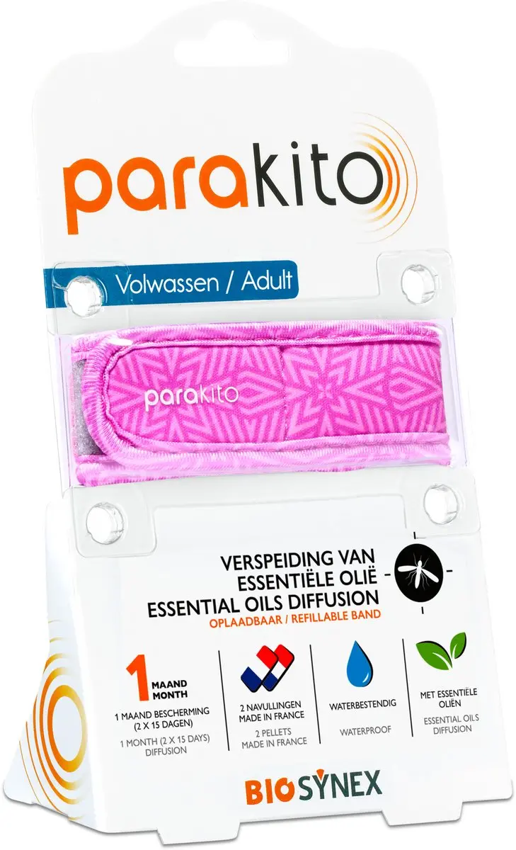 Parakito Anti-Muggen Armband Violet