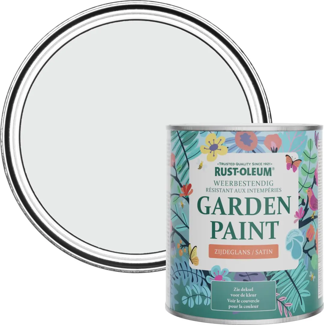 Rust-Oleum Grijs Tuinverf Monaco Mist 750ml
