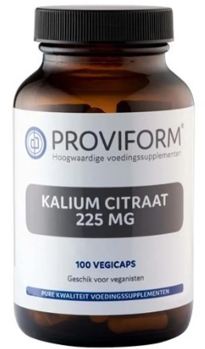 Proviform Kaliumcitraat 225mg 100 Capsules