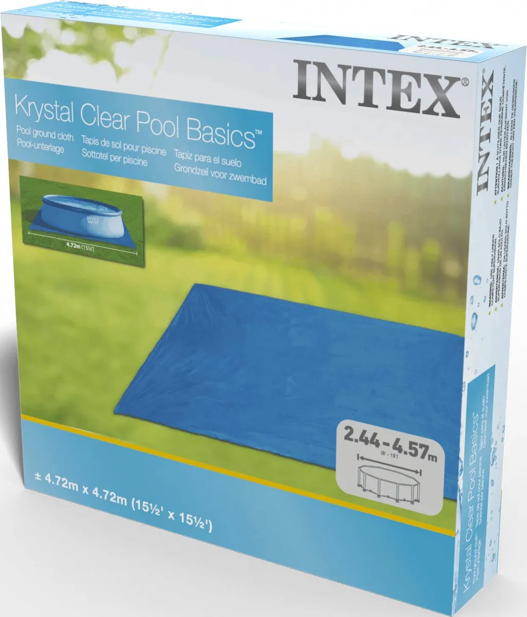 Intex Grondzeil 4,72m - Blauw - afbeelding 6 van 6