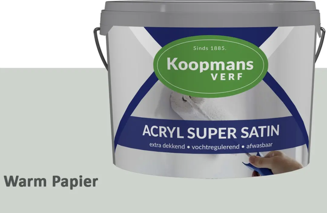 Koopmans Acryl Super Satin Muurverf 2,5L