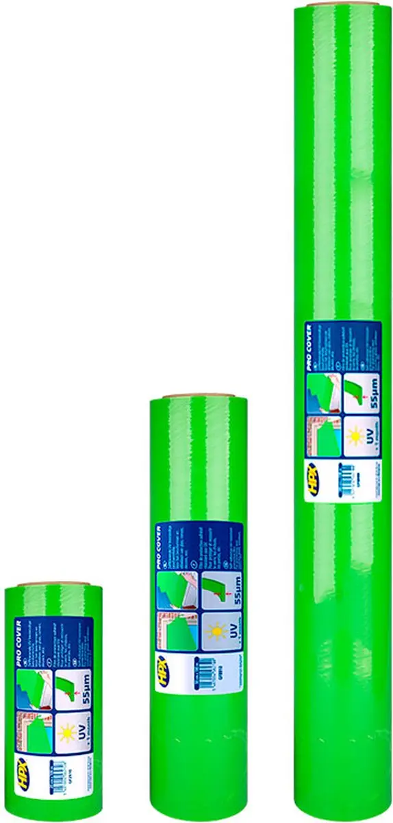 HPX Pro Cover Beschermfolie Groen 50cm x 100m