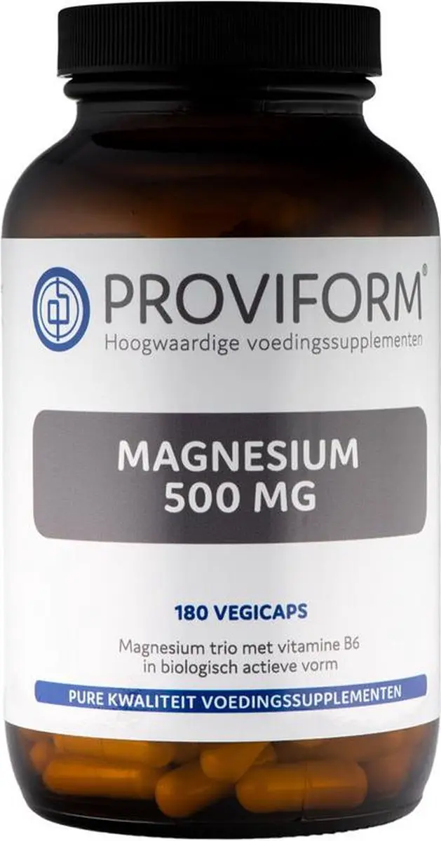 Proviform Magnesium 500mg Vegetarische Capsules - 180 Stuks