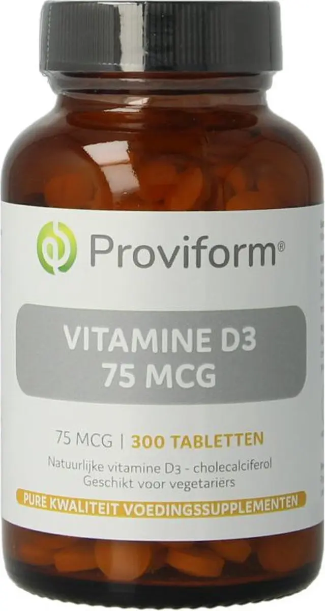 Proviform Vitamine D3 75MCG - 300 Tabletten