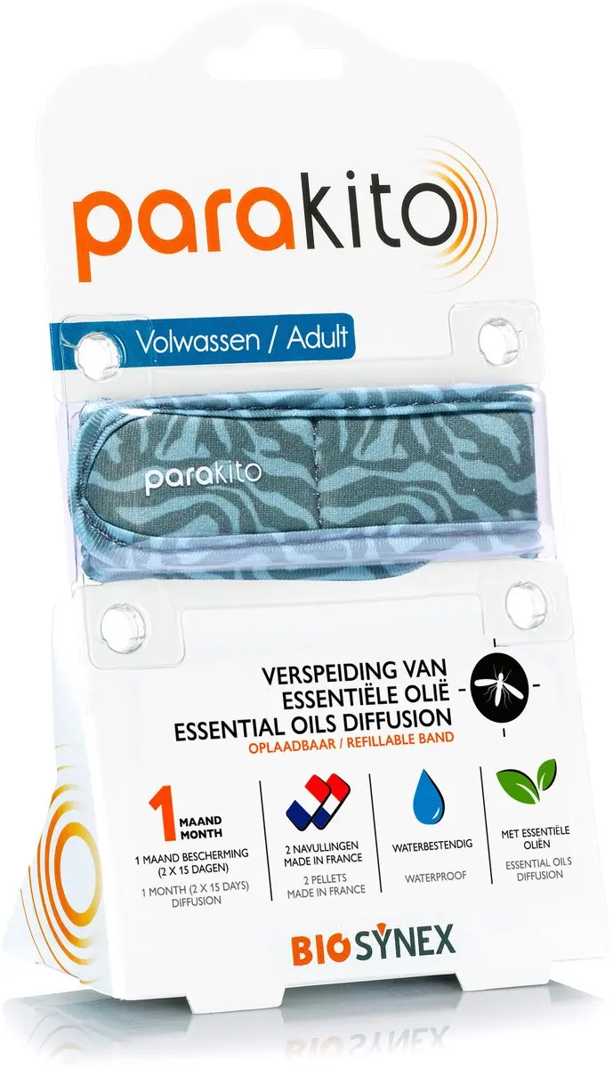 Parakito Anti Muggen Armband Jungle