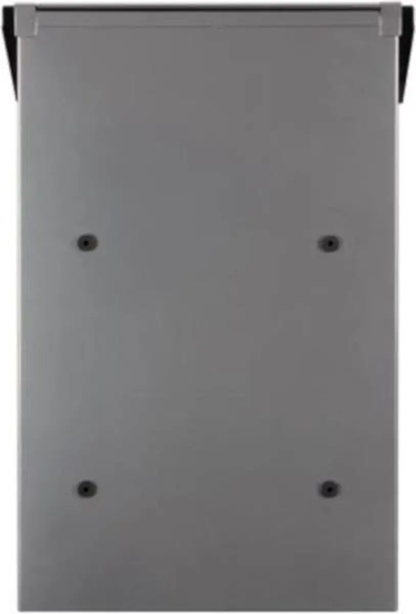 Perel Brievenbus Rio Wandmontage - 39,5x27x10cm - Zilvergrijs - afbeelding 6 van 6