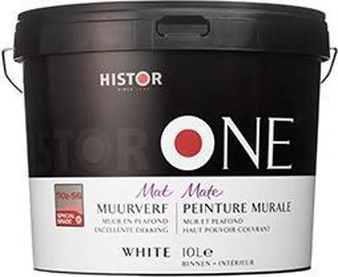 Histor One Muurverf 5L - Wit