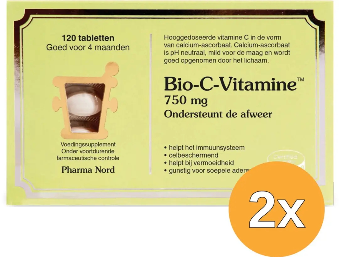 Pharma Nord Bio C Vitamine 240 tabletten - 2x120