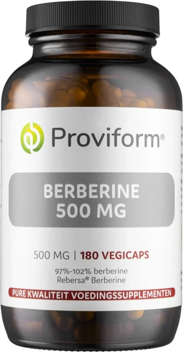 Proviform Berberine 500mg 180 Vegetarische Capsules
