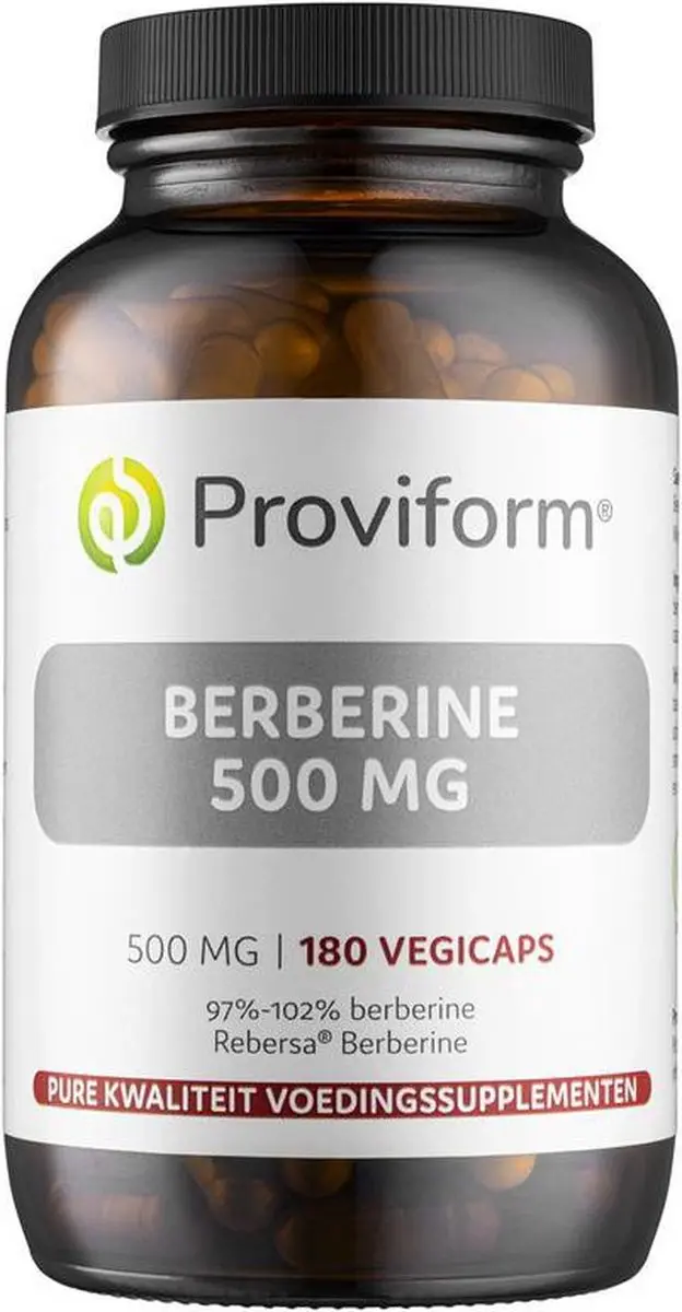 Proviform Berberine 500mg 180 Vegetarische Capsules