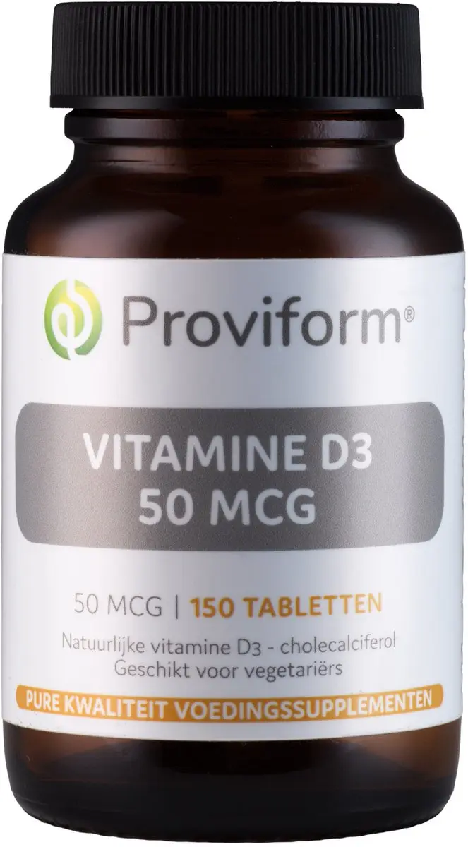 Proviform Vitamine D3 50mcg 150 Tabletten