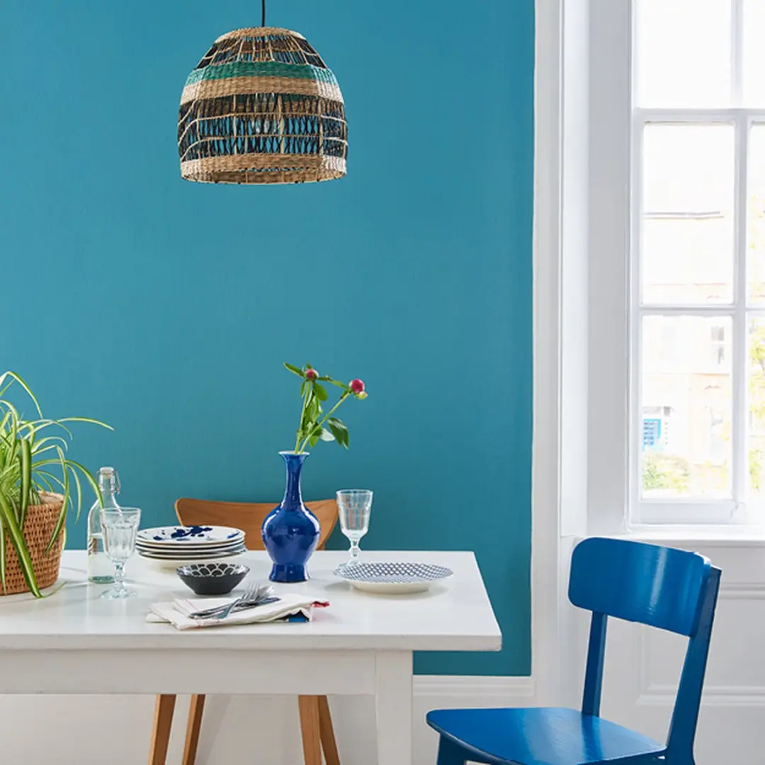 Rust-Oleum Blauw Keukenverf Ceruleumblauw 2,5L