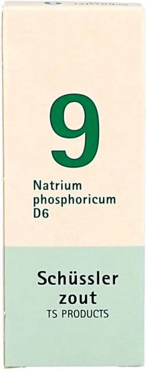 Pfluger Schüssler Zout nr 9 Natrium Phosphoricum D6 - 100 Tabletten