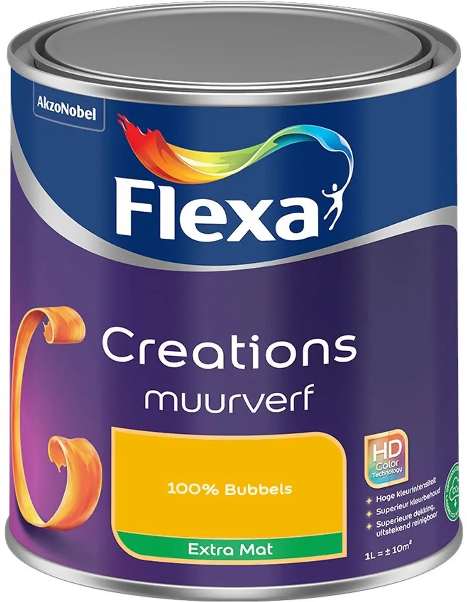 Flexa Creations Muurverf Extra Mat 100% Bubbels