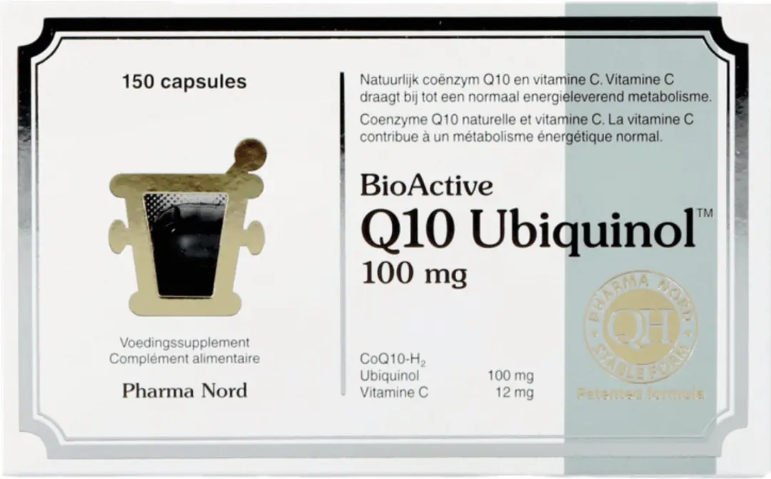 Pharma Nord Bioactive Q10 Ubiquinol 100mg - 150 Capsules