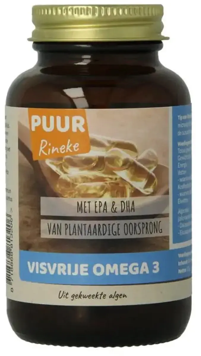 Puur Rineke Visvrije Omega 3 Bio 60 Vcaps