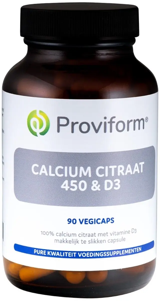 Proviform Calcium Citraat 450 & D3 90 Capsules
