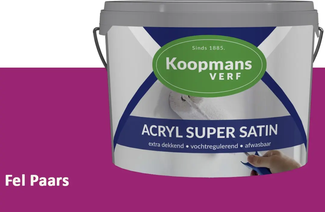Koopmans Acryl Super Satin Zijdeglans Muurverf 5L